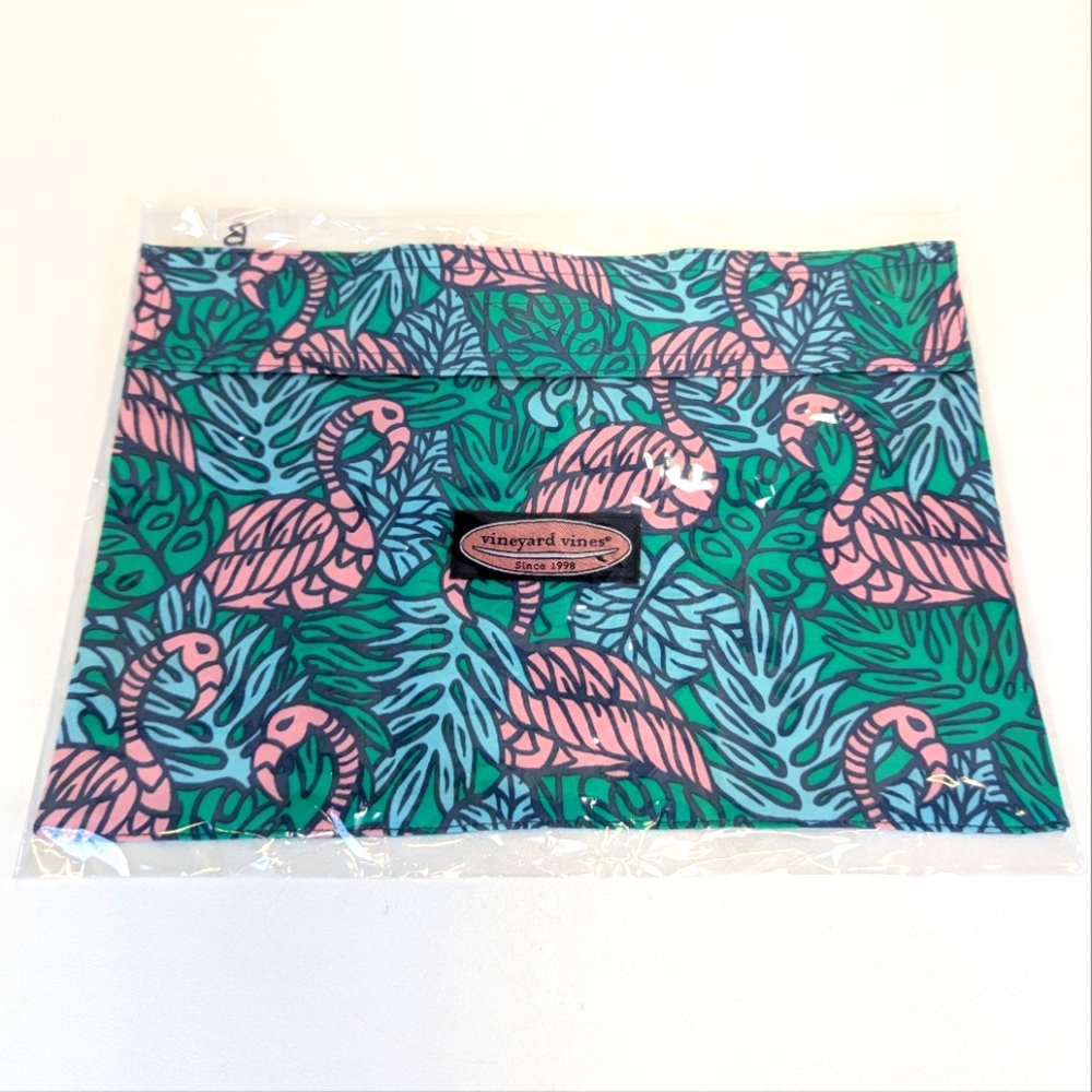 Flamingo Chappy Swimsuit Wet Bag Carry Pouch Vineyard Vines